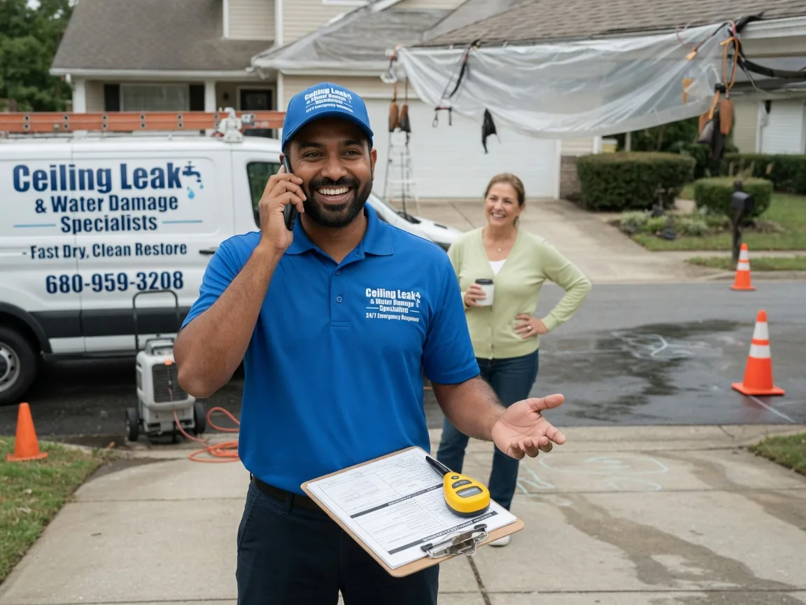 Ceiling Leak Cleanup Everetts, NC FAQs